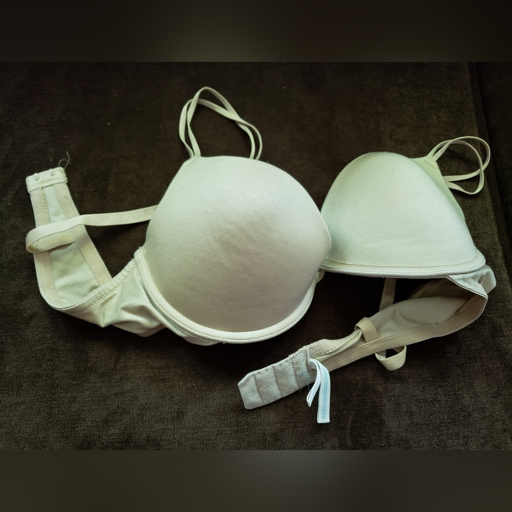 Aerie Padded Tan Tshirt Bra 36B